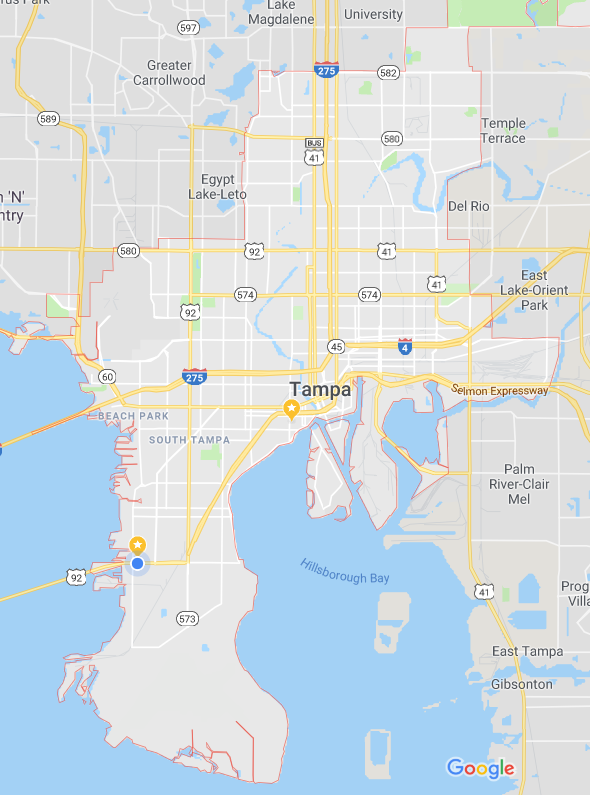 tampa computer repair near me tampa map